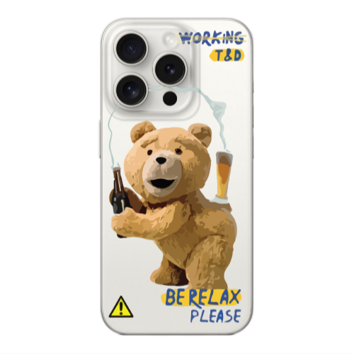 Apple Iphone 16 Pro Be Relax Transparent Silicone TPU Θήκη