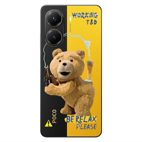 Xiaomi Poco X7 Pro Be Relax Transparent Silicone TPU Θήκη