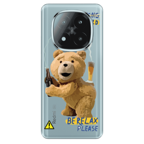 Xiaomi Redmi Note 14 Pro + 5g Be Relax Transparent Silicone TPU Θήκη