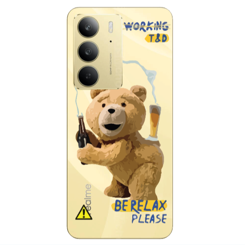 Realme C 75 Be Relax Transparent Silicone TPU Θήκη
