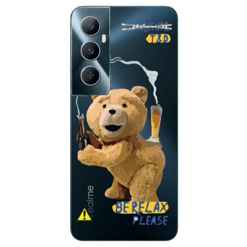 Realme C65 Be Relax Transparent Silicone TPU Θήκη