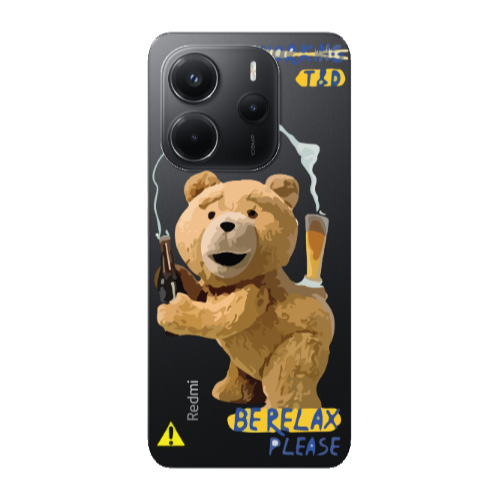 Xiaomi Redmi Note 14 Be Relax Transparent Silicone TPU Θήκη