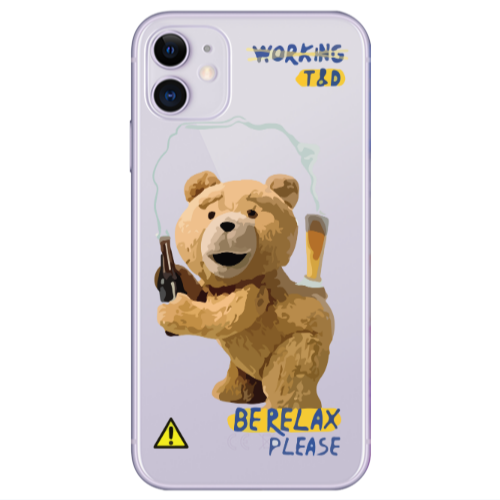 Apple iPhone 11  Be Relax Transparent Silicone TPU Θήκη