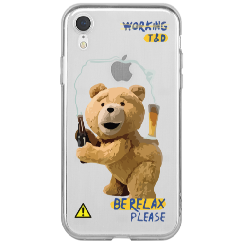 Apple iPhone Xr Be Relax Transparent Silicone TPU Θήκη