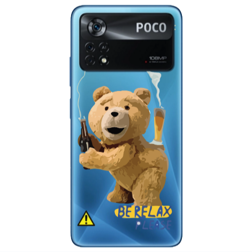 Xiaomi Poco X4 Pro Be Relax Transparent Silicone TPU Θήκη