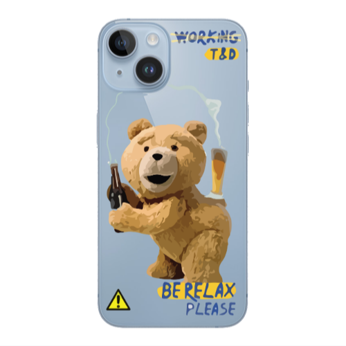 Apple iPhone 14 Plus Be Relax Transparent Silicone TPU Θήκη