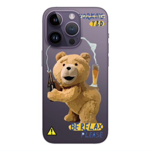 Apple iPhone 14 Pro  Be Relax Transparent Silicone TPU Θήκη