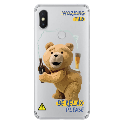 Xiaomi Redmi S2 Be Relax Transparent Silicone TPU Θήκη