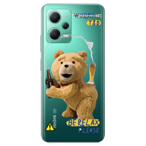 Xiaomi Redmi Note 12 Pro 5G Be Relax Transparent Silicone TPU Θήκη