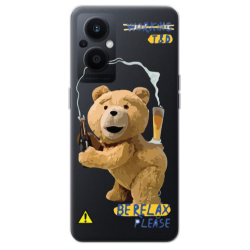 Oppo Reno 7 Lite Be Relax Transparent Silicone TPU Θήκη