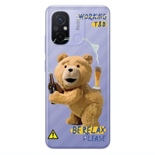 Xiaomi Redmi 12C Be Relax Transparent Silicone TPU Θήκη