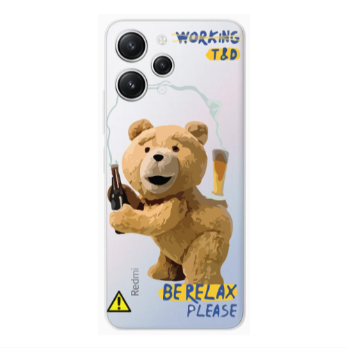 Xiaomi Redmi 12 Be Relax Transparent Silicone TPU Θήκη