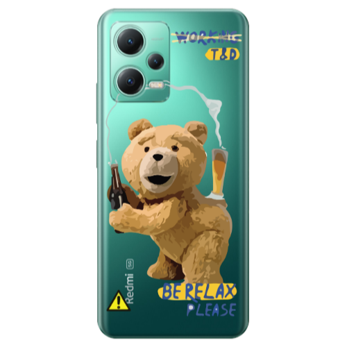 Xiaomi Redmi Note 12 Pro Plus 5G Be Relax Transparent Silicone TPU Θήκη