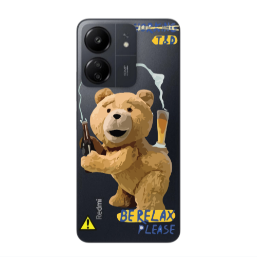 Xiaomi Redmi 13C Be Relax Transparent Silicone TPU Θήκη