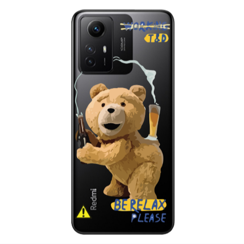 Xiaomi Redmi Note 12s Be Relax Transparent Silicone TPU Θήκη