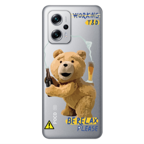 Xiaomi Poco X4 GT Be Relax Transparent Silicone TPU Θήκη