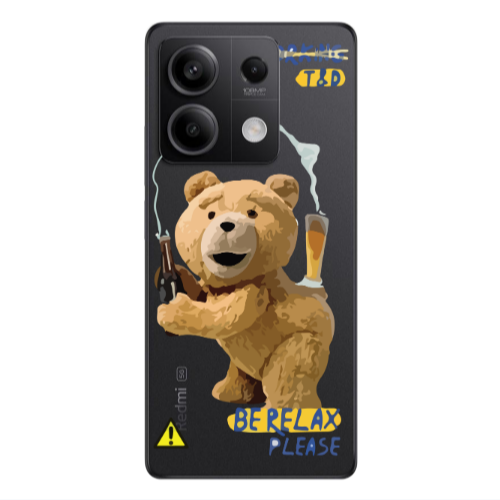 Xiaomi Redmi Note 13 5G Be Relax Transparent Silicone TPU Θήκη