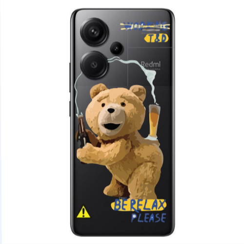 Xiaomi Redmi Note 13 Pro+ 5G  Be Relax Transparent Silicone TPU Θήκη