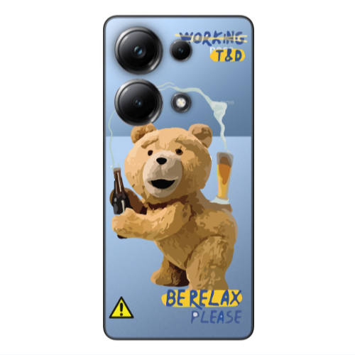 Xiaomi Poco M6 Pro 4G Be Relax Transparent Silicone TPU Θήκη