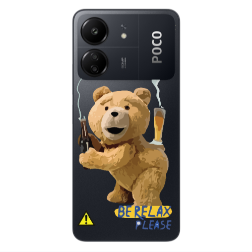Xiaomi Poco C65 Be Relax Transparent Silicone TPU Θήκη