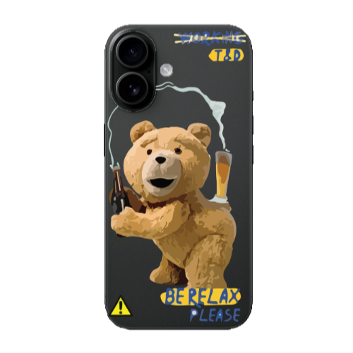 Apple Iphone 16 Be Relax Transparent Silicone TPU Θήκη