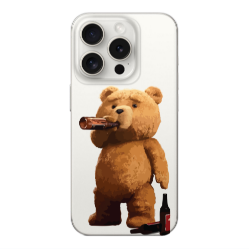Apple Iphone 16 Pro Max Beer Time Transparent Silicone TPU Θήκη