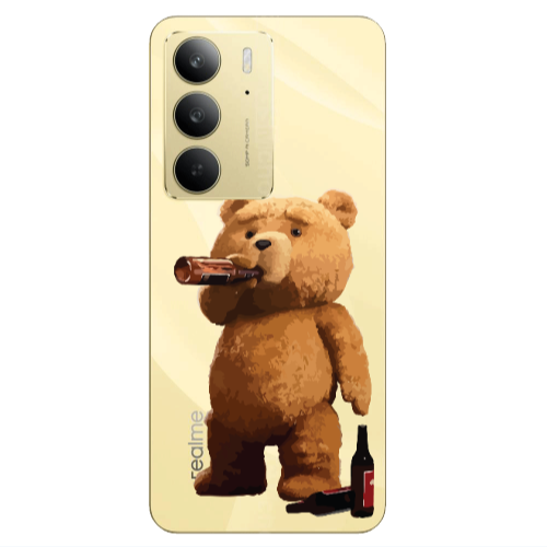 Realme C 75 Beer Time Transparent Silicone TPU Θήκη