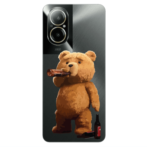 Realme C67 Beer Time Transparent Silicone TPU Θήκη