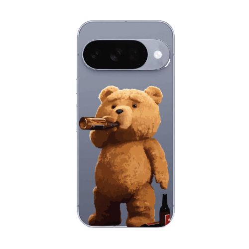 Google Pixel 10 Beer Time Transparent Silicone TPU Θήκη