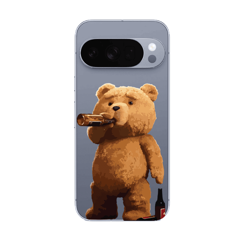Google Pixel 10 Pro Beer Time Transparent Silicone TPU Θήκη