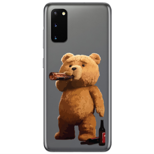 Samsung S20 Beer Time Transparent Silicone TPU Θήκη