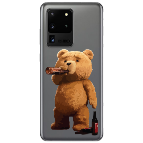 Samsung S20 Ultra Beer Time Transparent Silicone TPU Θήκη