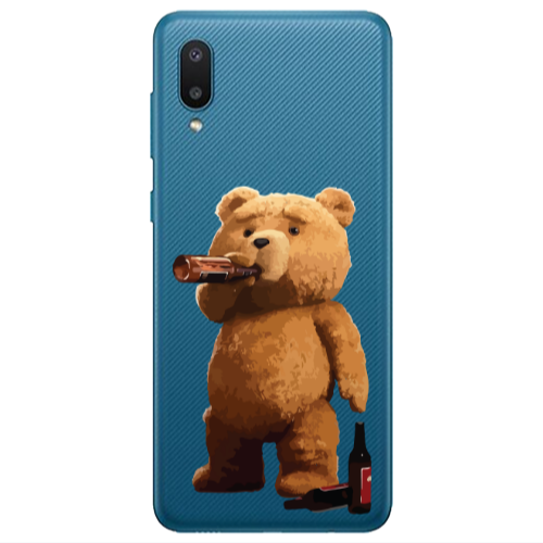 Samsung A02 Beer Time Transparent Silicone TPU Θήκη