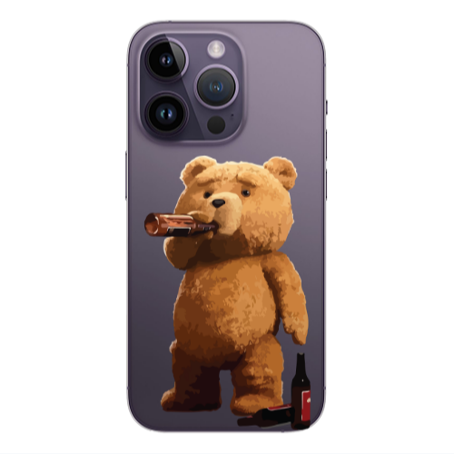 Apple iPhone 14 Pro  Beer Time Transparent Silicone TPU Θήκη