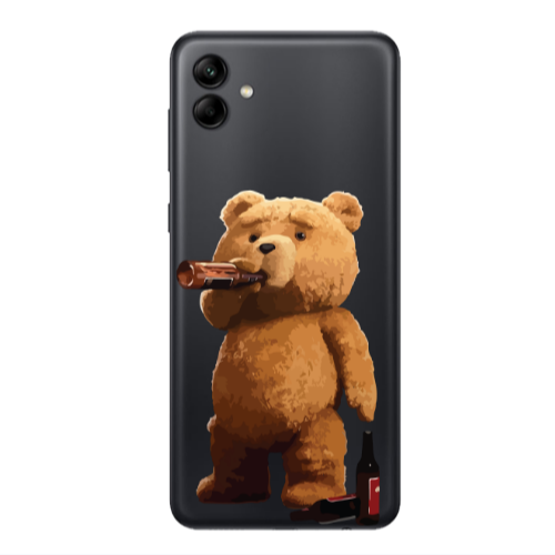 Samsung A04 Beer Time Transparent Silicone TPU Θήκη
