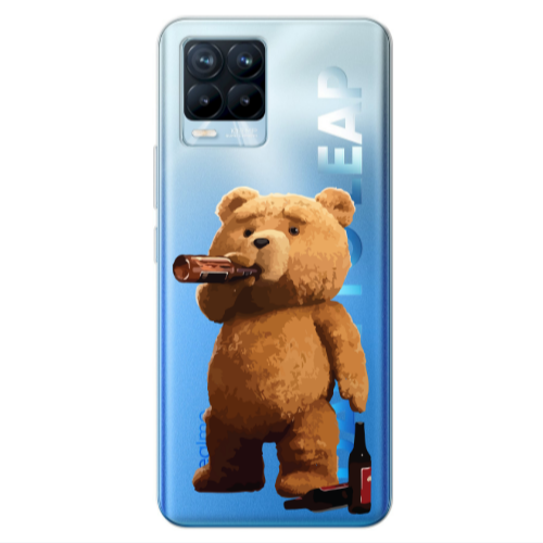 Realme 8 Pro Beer Time Transparent Silicone TPU Θήκη