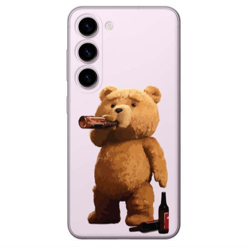 Samsung S23 Plus Beer Time Transparent Silicone TPU Θήκη