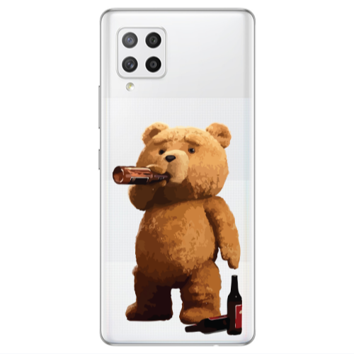 Samsung A42 5G Beer Time Transparent Silicone TPU Θήκη
