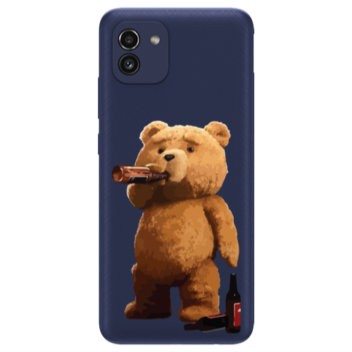 Samsung A03 Beer Time Transparent Silicone TPU Θήκη