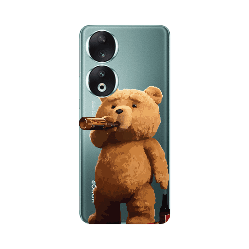 Honor 90 5G Beer Time Transparent Silicone TPU Θήκη