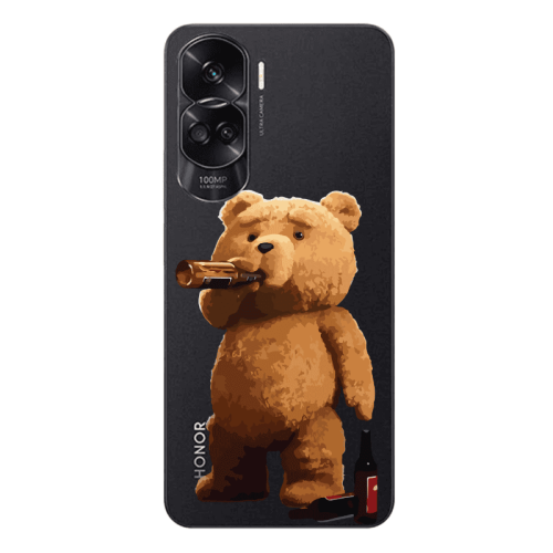 Honor 90 Lite 5G Beer Time Transparent Silicone TPU Θήκη