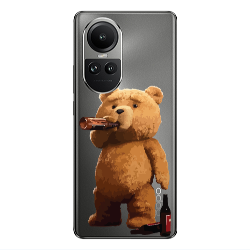 Oppo Reno10 5G Beer Time Transparent Silicone TPU Θήκη