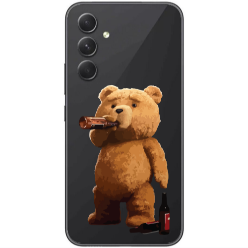 Samsung Galaxy A25 Beer Time Transparent Silicone TPU Θήκη