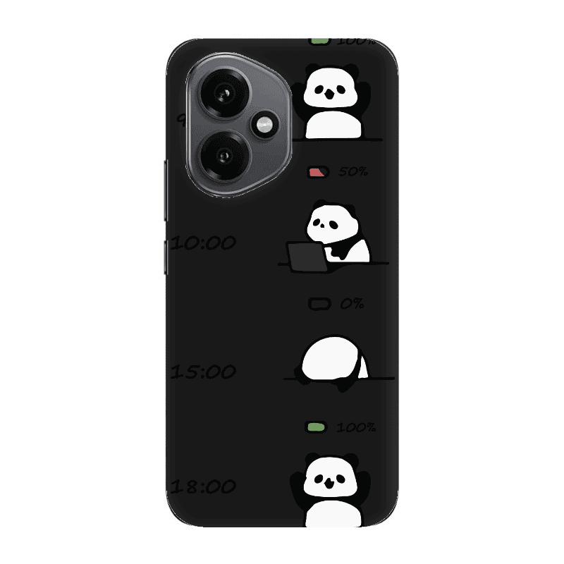 Honor Magic 400 My situation at work Black Colored Silicone TPU Θήκη