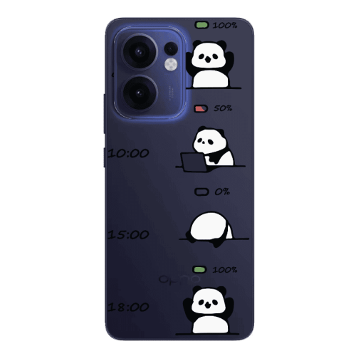 Oppo Reno 13 F My situation at work Transparent Silicone TPU Θήκη
