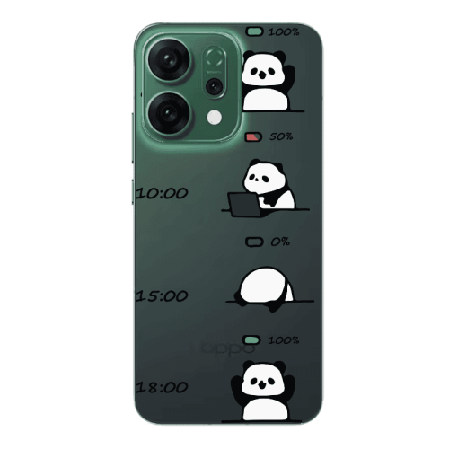 Oppo RENO 14 My situation at work Transparent Silicone TPU Θήκη