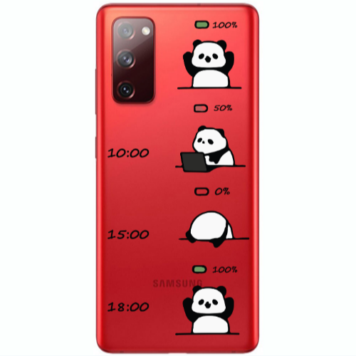 Samsung S20 FE My situation at work Transparent Silicone TPU Θήκη