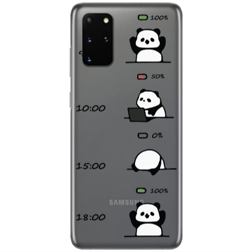 Samsung S20 Plus My situation at work Transparent Silicone TPU Θήκη