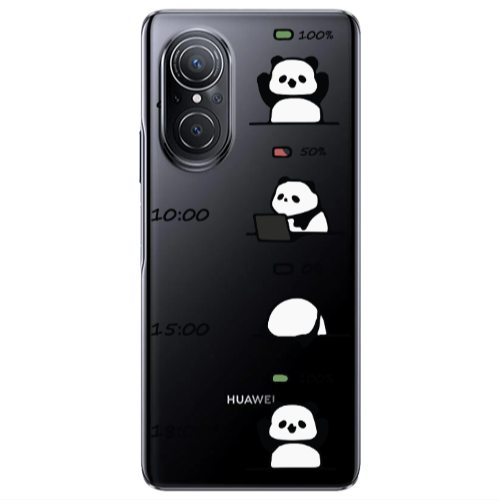Huawei Nova 9 SE My situation at work Transparent Silicone TPU Θήκη