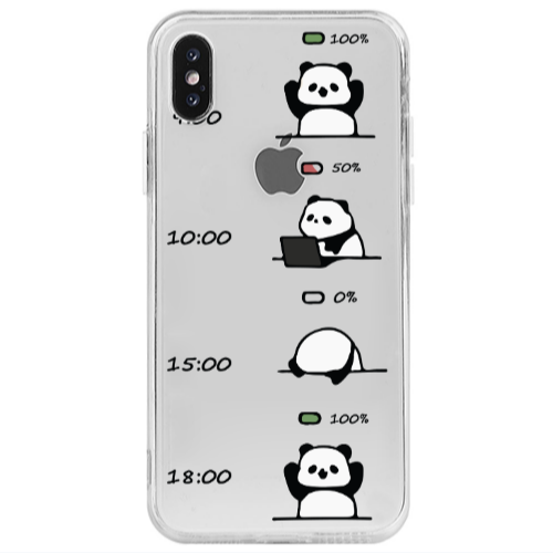 Apple iPhone Xs Max My situation at work Transparent Silicone TPU Θήκη